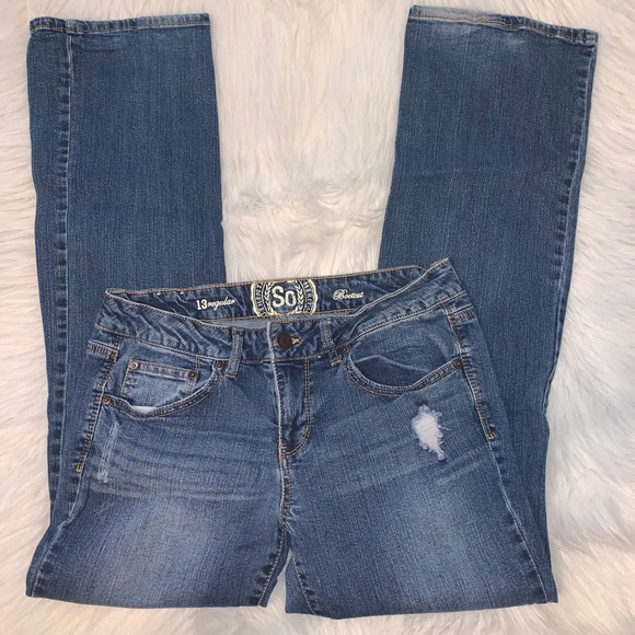 so bootcut jeans